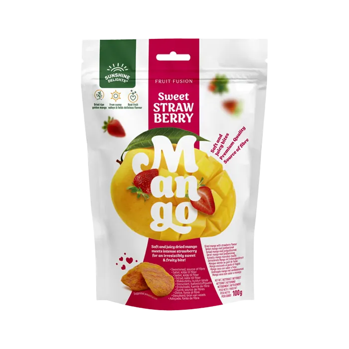Sunshine Delights – Fruit Fusion Sweet Strawberry Mango (100 g)