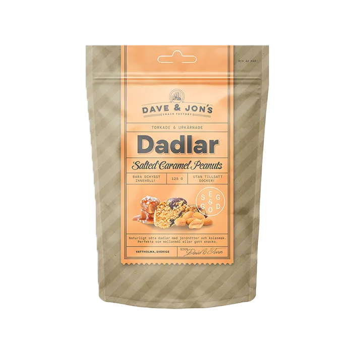 Dave & Jon's - Salted Caramel Peanut Dates (125 g)