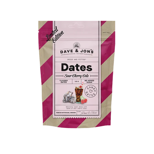 Dave & Jon's – Sour Cherry Cola Dates: Limited Edition (125 g)
