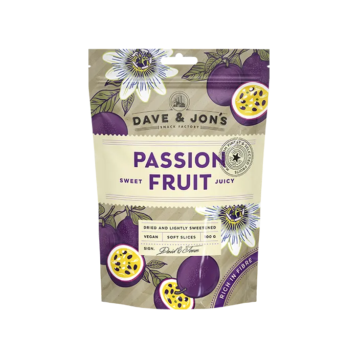 Dave & Jon's - Getrocknete Passionsfrucht (100 g)