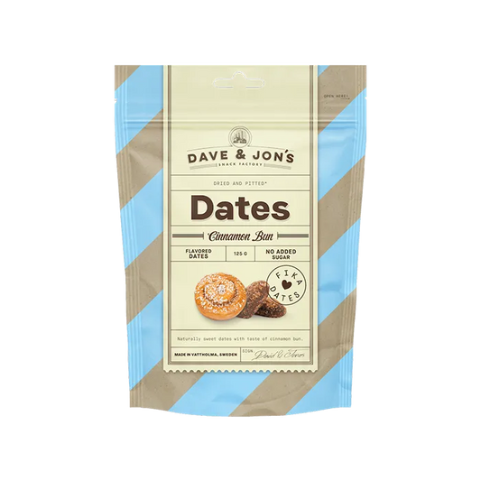 Dave & Jon's – Cinnamon Bun Fika Dates (125 g)