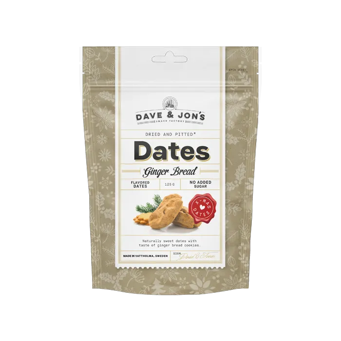 Dave & Jon's – Ginger Bread Dates (125 g)