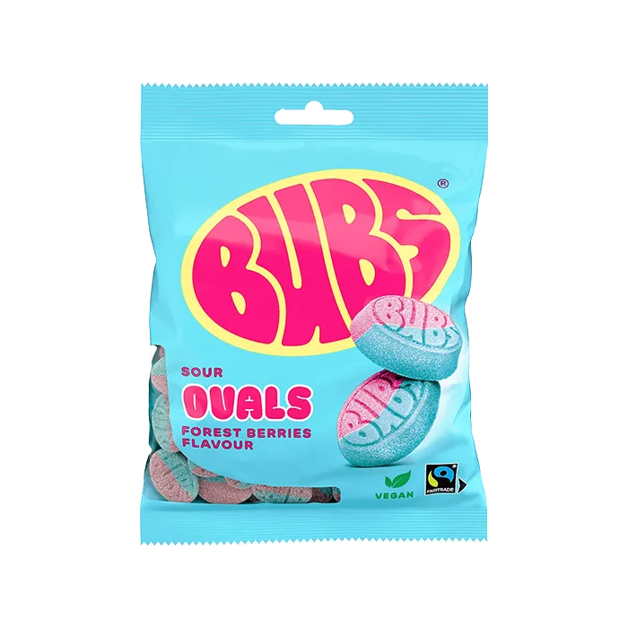 Bubs - Sour Ovals Forest Berries (90 g)