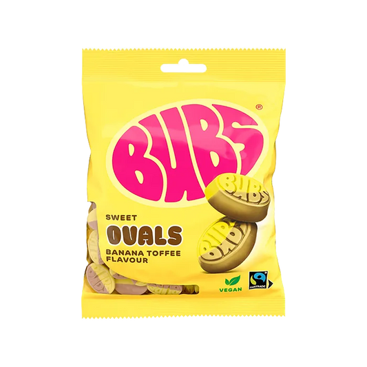 Bubs - Sweet Ovals Banana Toffee (90 g)