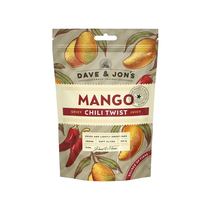 Dave & Jon's - Getrockneter Mango-Chili-Twist (100 g)