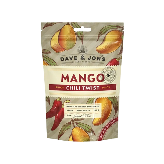 Dave & Jon's - Dried Mango Chili Twist (100g)