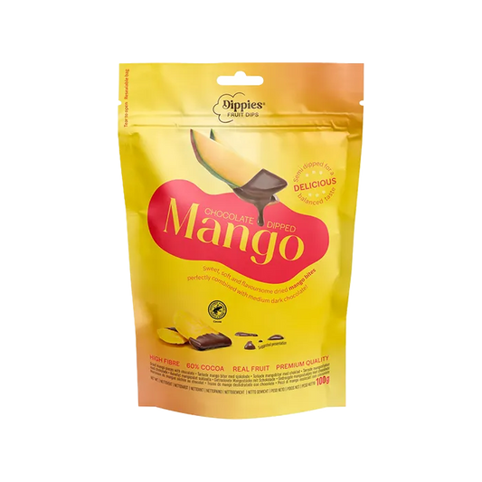 Dippies Fruit Dips – Chocolate Dipped Mango (100 g)