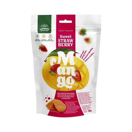 Sunshine Delights – Fruit Fusion Sweet Strawberry Mango (100 g)