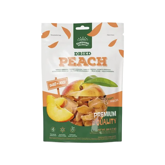 Sunshine Delights – Dried Peach (200 g)