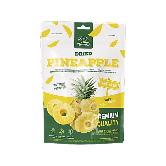 Sunshine Delights – Dried Pineapple (200 g)